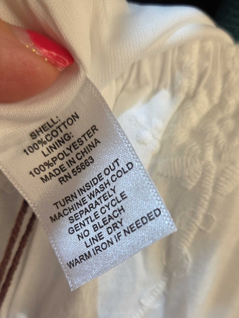 Laura Ashley White Eyelet Maxi Skirt - Picture 9 of 16